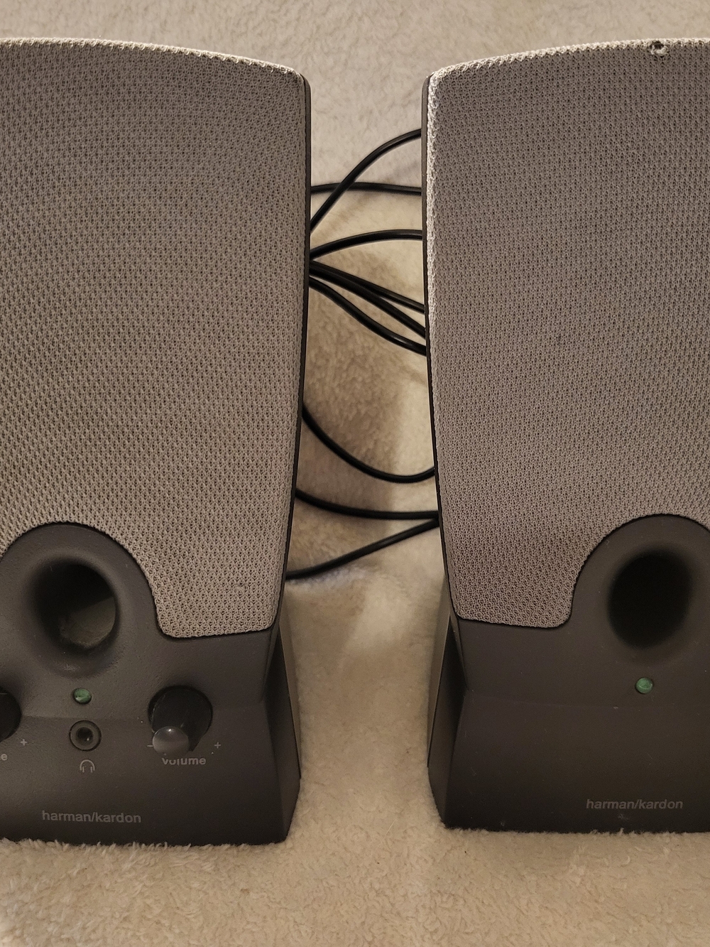 Harman Kardon Wired Multimedia System Desktop Speakers Tested Works Great Sound